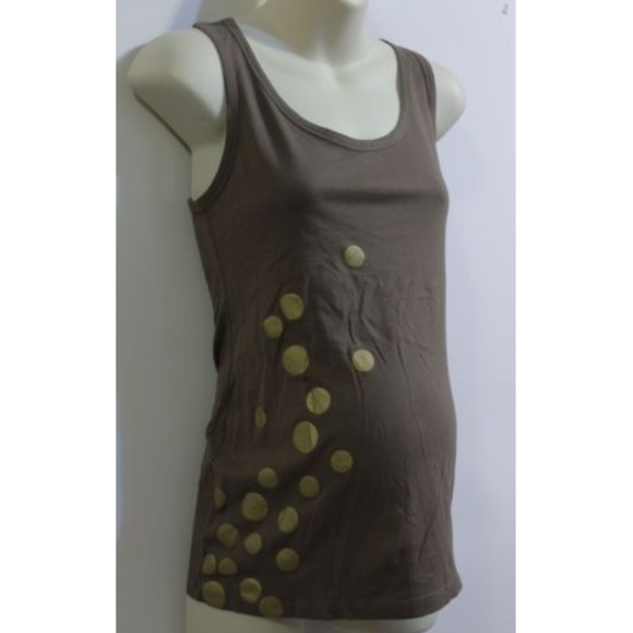 GAP Maternity Tank Top Brown Size S - Picture 1 of 3